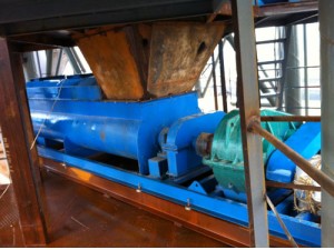 水泥混料機使用現場